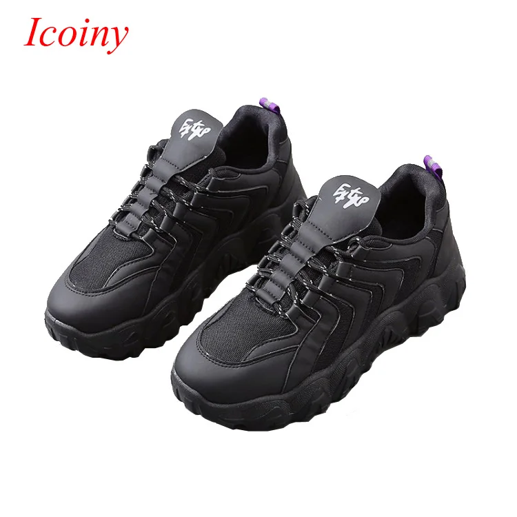 Women Showa 2020 Spring Casual Shoes Ladies Flats Platforms Female Creeper Harajuku Zapatos Mujer Sport 38 39 40 | Обувь