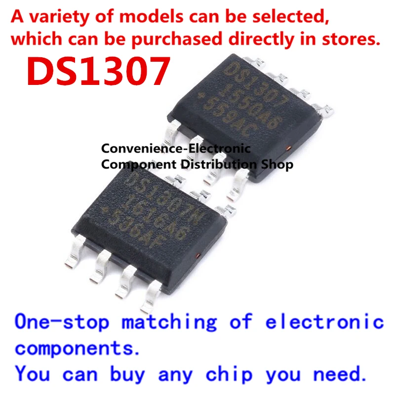 

10PCS/PACK DS1307 DS1307Z SOP-8 In Stock SMD