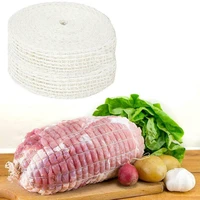 1 meter cotton meat net ham sausage net butchers string sausage net roll hot dog net sausage packaging tools meat cooking tool