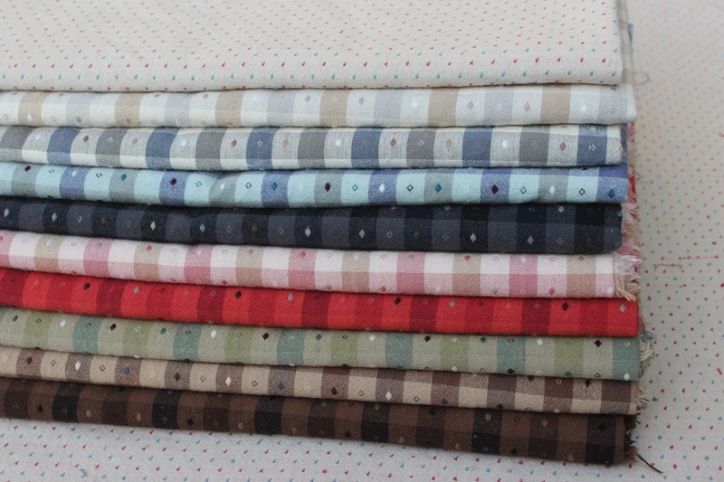 4 шт./лот градиентная сетчатая японская ткань для окрашивания пряжи Лоскутная