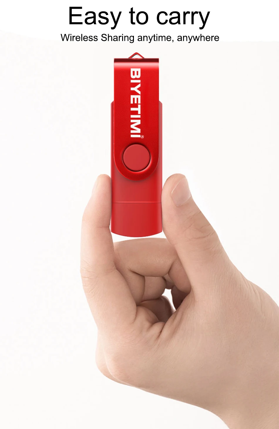 Usb флеш-накопитель Biyetimi type-c 3,0 OTG 32 Гб 64 Гб 128 ГБ 256 ГБ реальная емкость флеш-накопитель usb флешка для телефона и компьютера