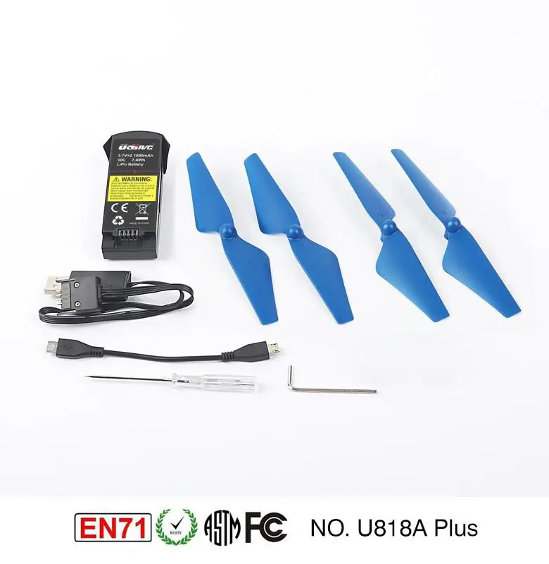 Hobbylan UDI U818A Plus WIFI 2 4 ГГц и FPV Дрон wtih 120 градусов широкоугольный HD камера VS