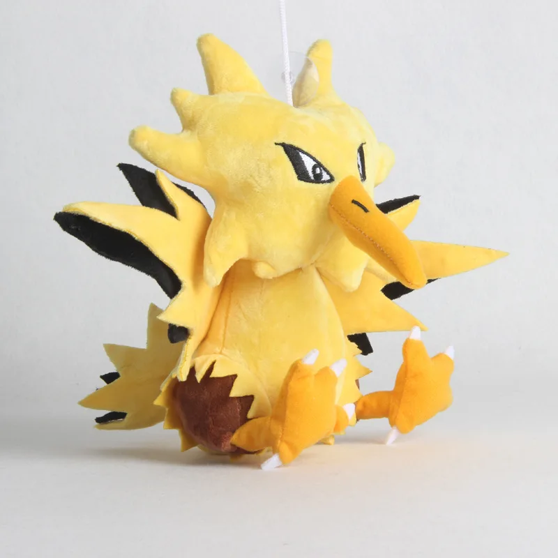 1 шт. Kawaii Zapdos плюшевые игрушки куклы милые аниме Zapdos плюшевые игрушки мягкие игрушки для детей рождественские подарки