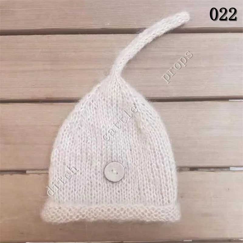Handcraft Baby hand Knit Mohair Bonnet Photography Props. prop.on Shower Gift | Детская одежда и обувь