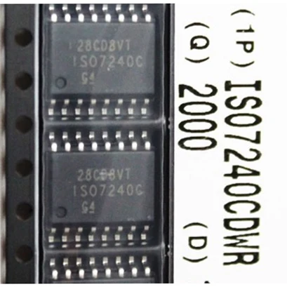 

2pcs ISO3082DW ISO3082 ISO7240CDW IS07240C ISO7241CDWR ISO7241C SOP-16 In Stock