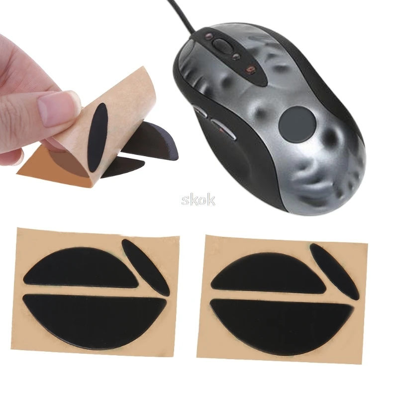 

2 sets/pack 0.6mm Mouse Feet mouse Skates For Logitech MX518 /G400 /G400S Mouse M23 dropshipping