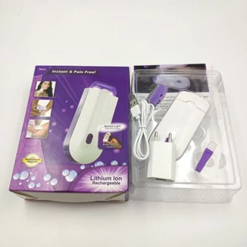 

Women Epilator Portable USB Rechargeable beauty instrument Shaver Body Face Leg Bikini Lip Depilator Hair Remover Laser