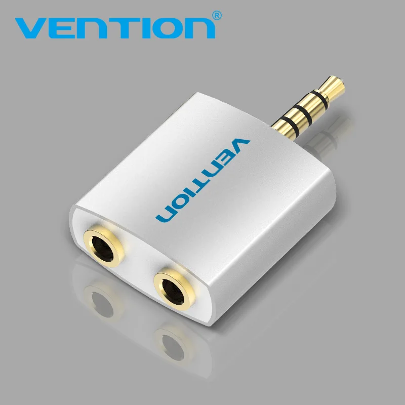 Vention 3 5 мм Φ с микрофоном 1 штекер на 2 гнездовой аудиоадаптер для наушников ПК |