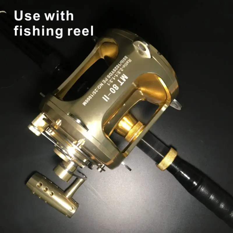 

Topline Tackle 6' 4+1 Roller Guid 80-130LBS Sea Fishing Rods Big Game Rod Straight Handle And Trolling Rods Fishing Rod Blanks