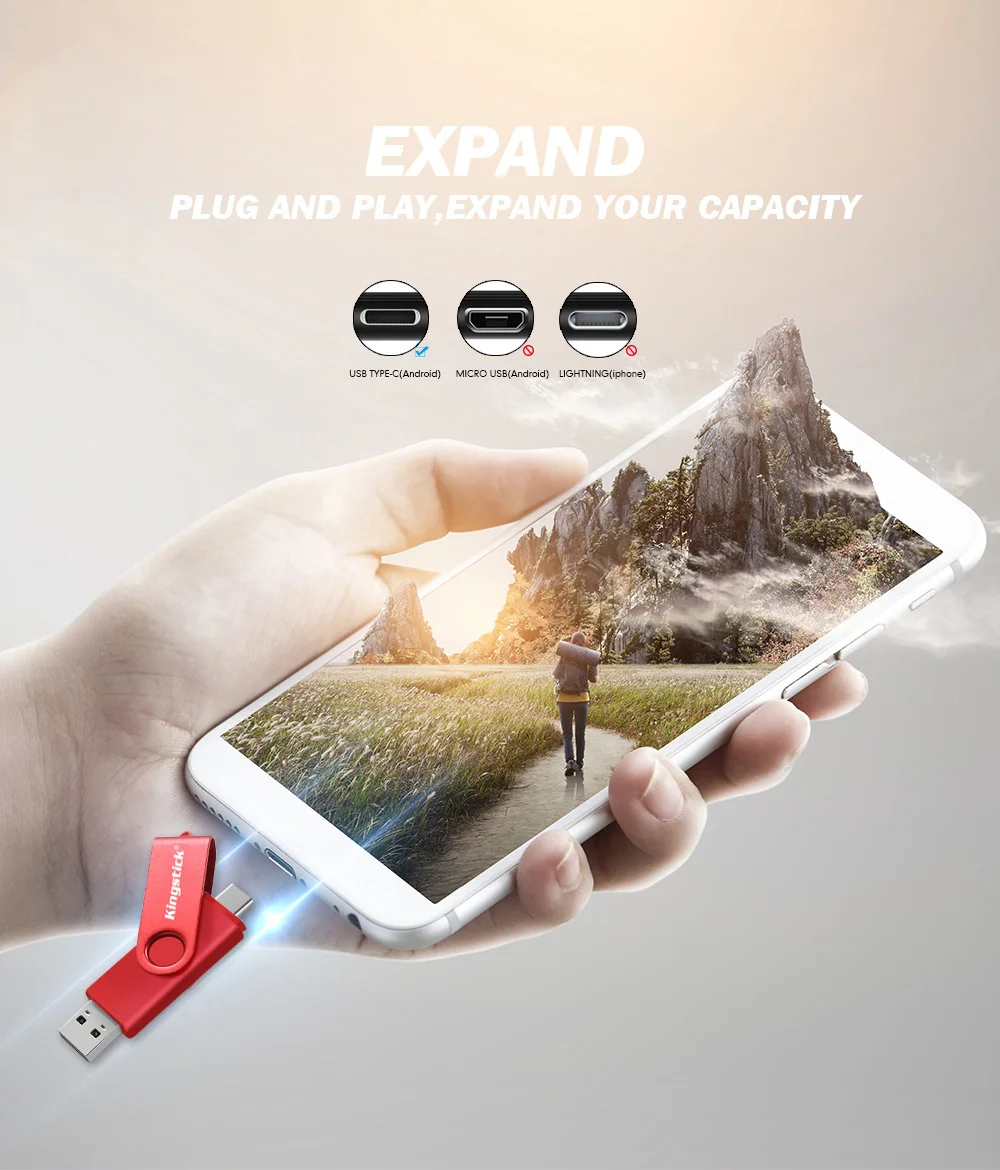 Высокоскоростные флеш-накопители USB 2,0 типа c, флешка, usb ключ, 64 ГБ, 32 ГБ, 16 ГБ, 128 ГБ, ручка-драйвер, персонализированный ключ USB 2,0, флеш-память