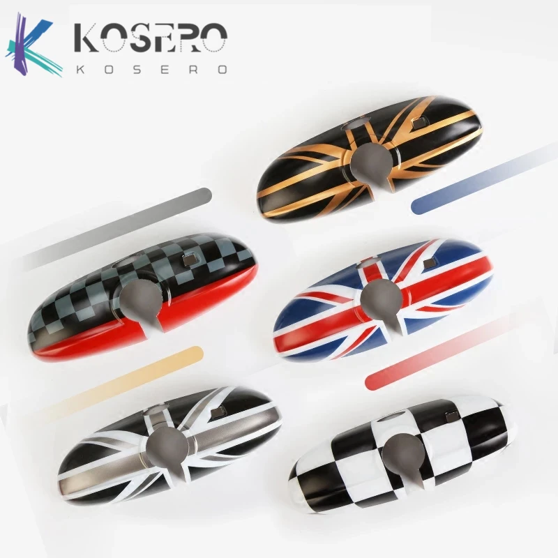 

Car Interior rearview mirror cover decoration accessories car styling For BMW MINI COOPER S JCW ONE F54 F55 F56 F57 F60 CLUBMAN