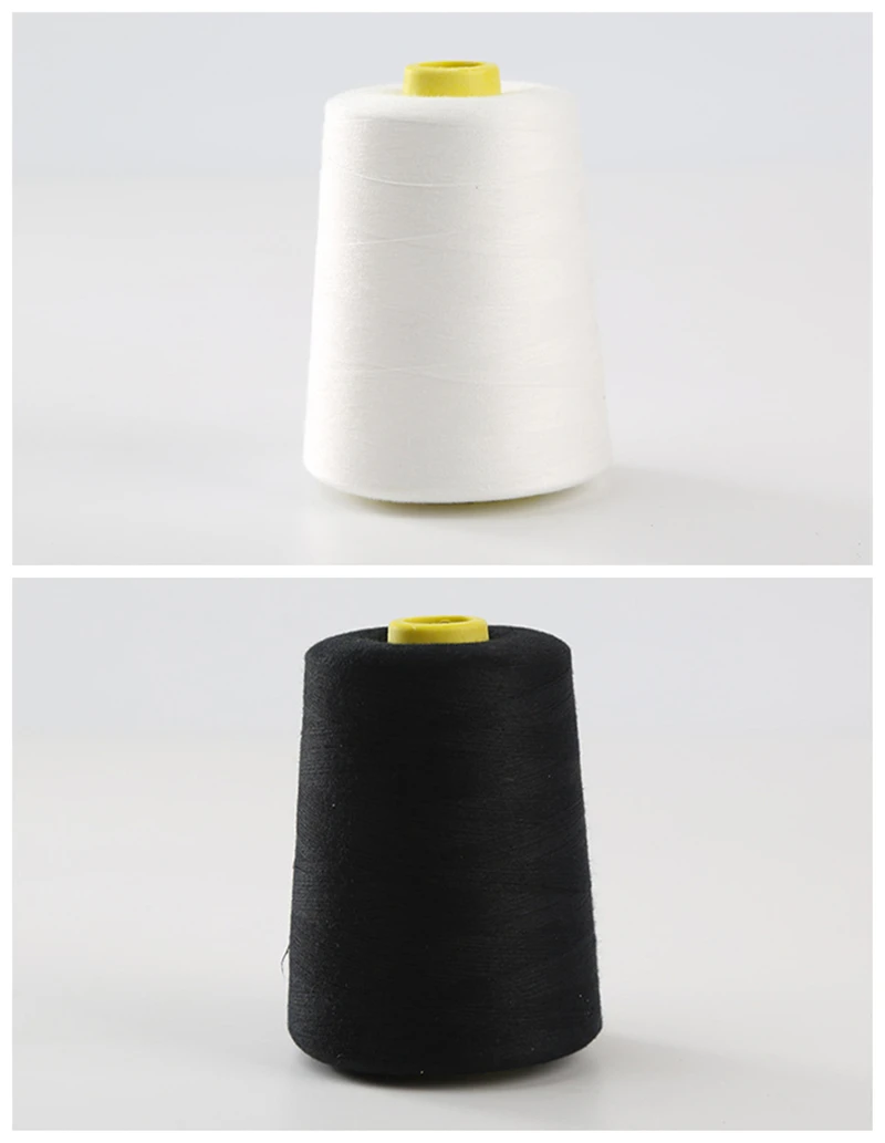 

4000yards/roll high speed sewing thread polyester sewing thread type manual line 20s/2 embroidery thread