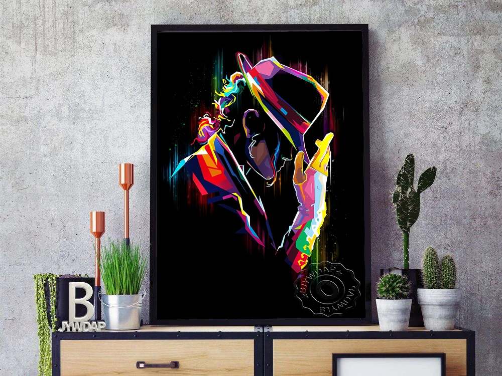 

Michael Jackson Rip Musician Dance King Star Canvas Painting Posters And Prints Wall Art Picture Nordic Decoration Home Decor
