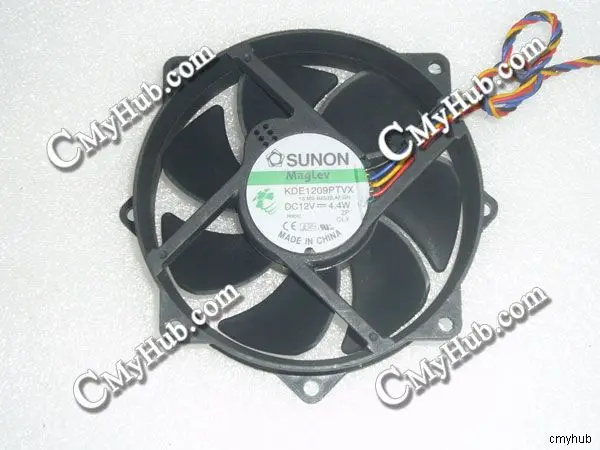 Для HP Pavilion A1000 для SUNON KDE1209PTVX 13.miss B2530.AF.GN 12 В постоянного тока 4,4 Вт 95x95x25 мм 4-контактный Вентилятор охлаждения ЦП