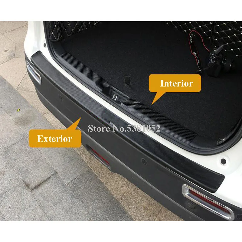

For Nissan Altima Teana J32 Accessories Carbon Fiber Sticker Exterior Interior Car Rearguards Rear Bumper Door Sill Cover