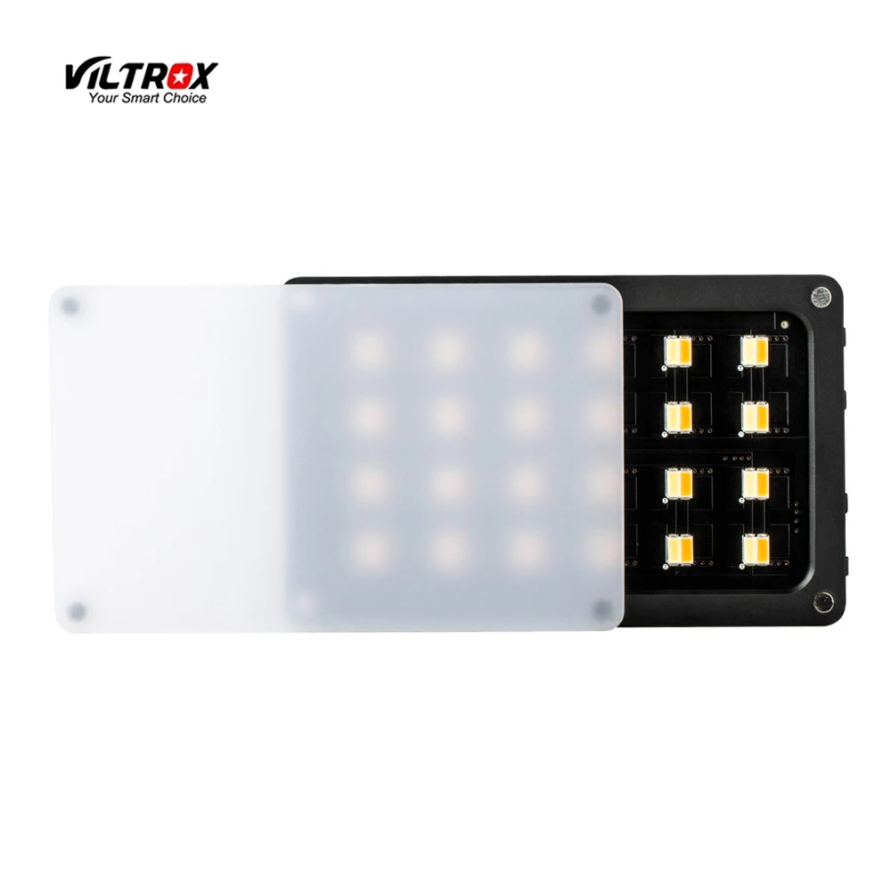 Viltrox RB08 двухцветный 2500K-8500K мини видео светодиодный свет портативный