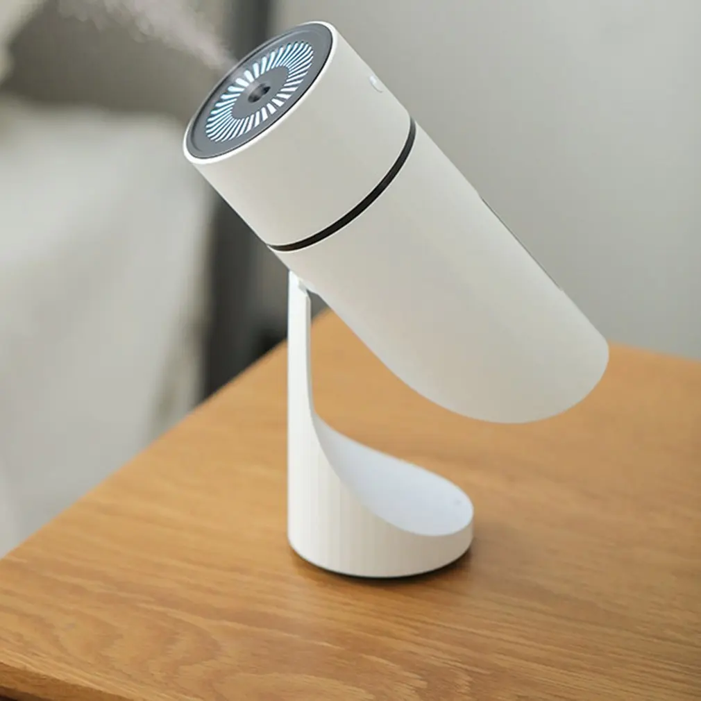 

Aroma Humidifier USB Rechargeable In-vehicle Humidifier Hypochlorite Water Compatible LED Light Ultrasonic Humidifier