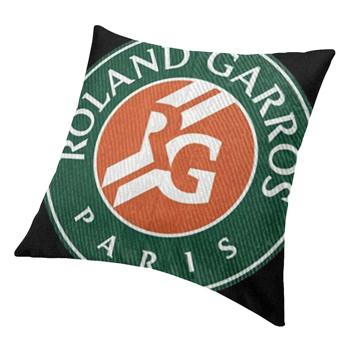 

Чехол для подушки с французским принтом Roland Garros Paris