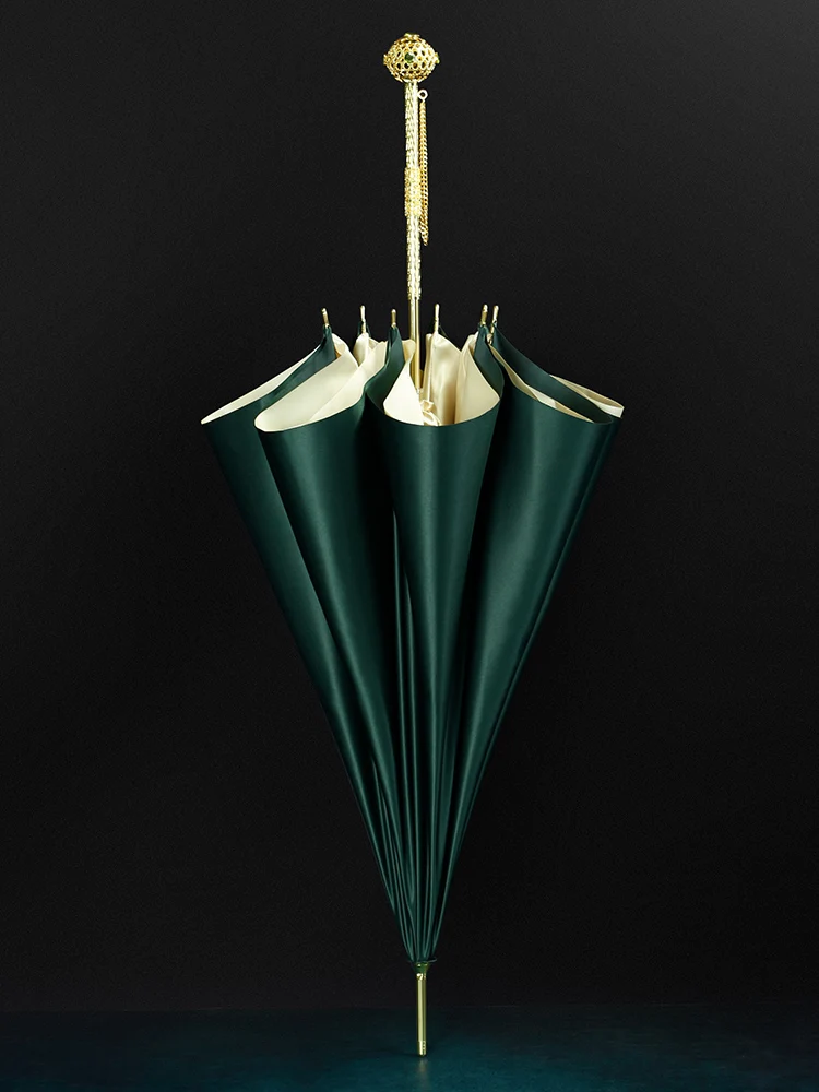 Online Ombrello Antivento Business Manico Lungo Moda Lusso Spiaggia Ombrello Adulto Protezione Uv Sombrilla Playa Rain Gear BD50UU