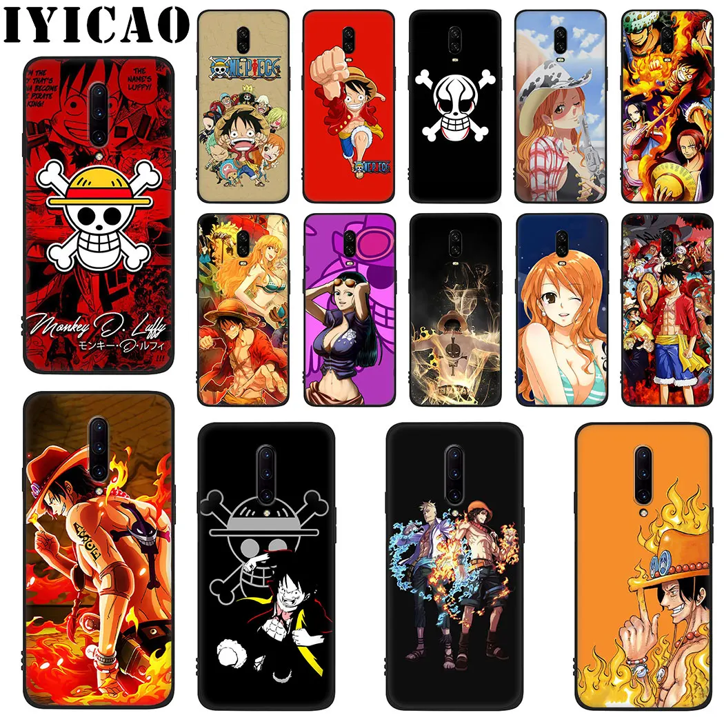 Мягкий силиконовый чехол с Аниме One Piece Luff для oneplus 5 5t 6 6t 7 Pro|Бамперы| |
