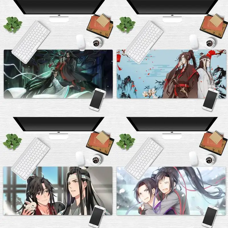 

modaozushi Keyboards Mat Rubber Gaming mousepad Desk Mat Game Office Work Mouse Mat pad X XL Non-slip Laptop Cushion mouse pad