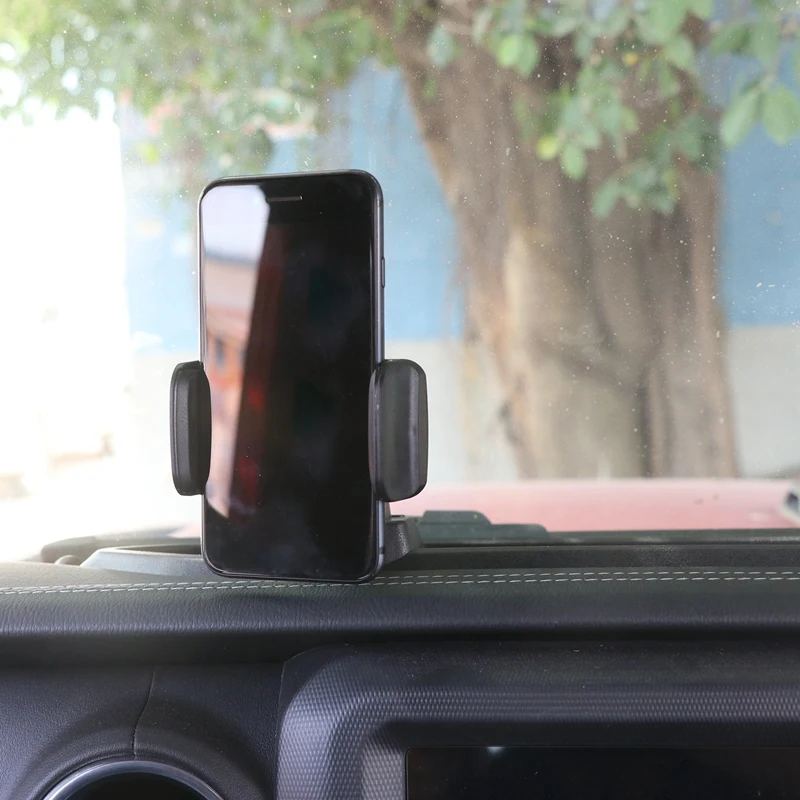 Черный ABS мобильный телефон держатель Автомобильный GPS кронштейн крепление на