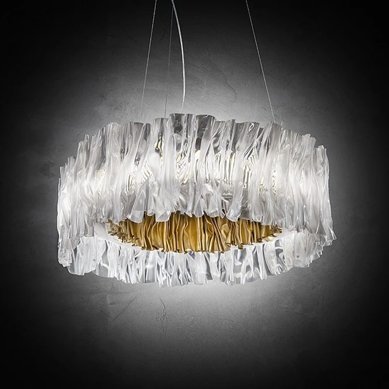 Современная светодиодный ная Подвесная лампа для гостиной художественный декор