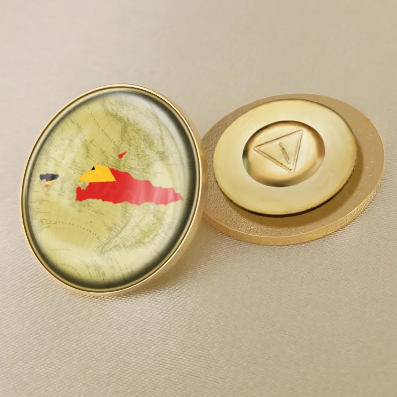 Герб Восточный Тимор карта Национальный флаг Эмблема с национальным цветочным