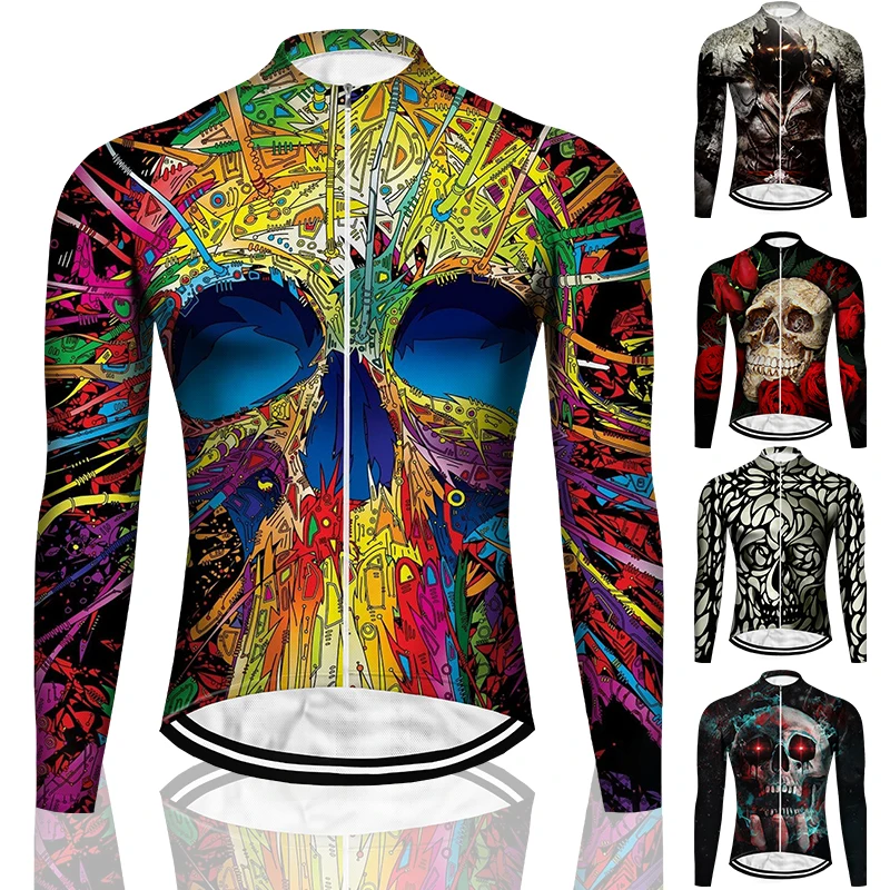 

Men's Downhill Jerseys Mountain Bike MTB Cycling Offroad DH Motorcycle Jersey Motocross Sportwear Clothing Bike Quick-dry Shirts