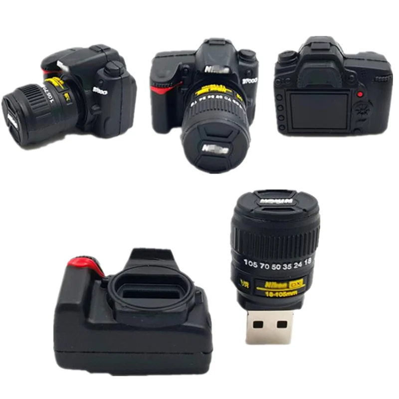 Usb флеш накопитель в форме камеры 4 ГБ 8 16 32 128 64 ГБ|USB флэш-накопители| |