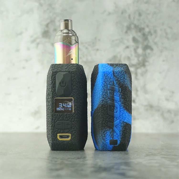 2 шт. силиконовый чехол для IJoy Diamond VPC вейп мод с текстурой кожи и резиновыми
