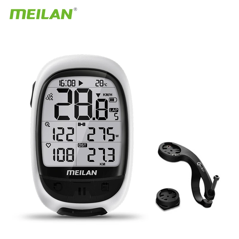 

Bike gps navigation Bluetooth ANT+ cycling computer support connect with cadence heart rate power meter(not include)