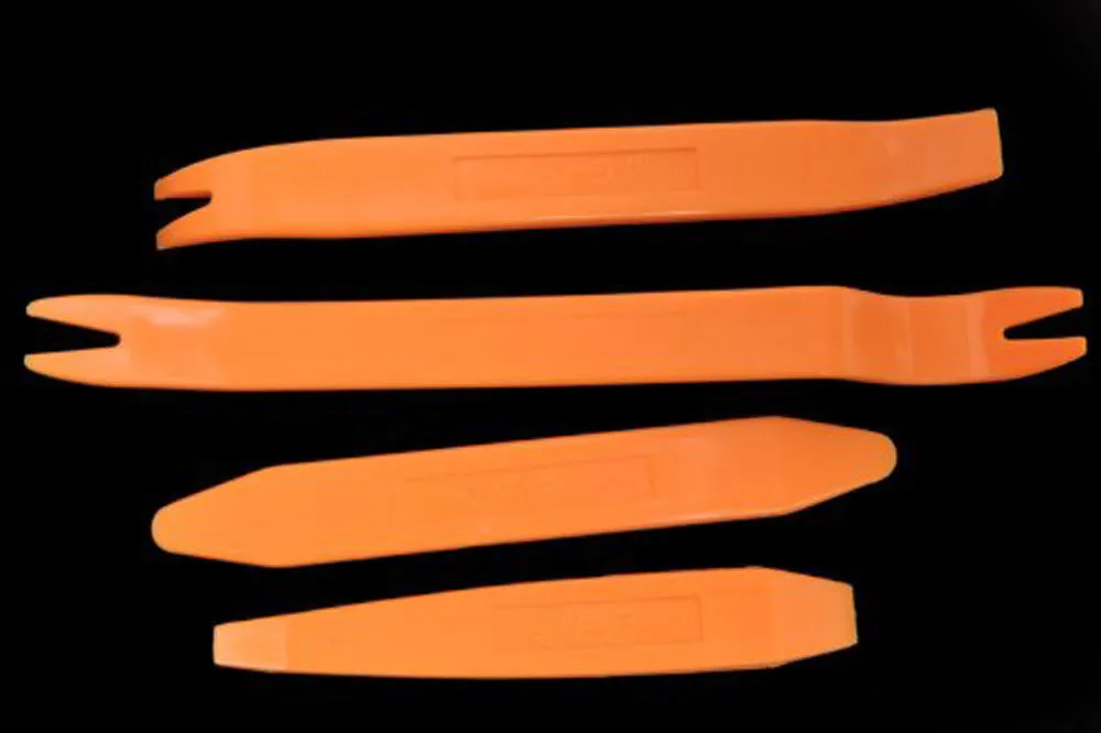 

4pcs Auto Car Radio Panel Door Clip Trim Dash Audio Removal Installer Pry Tool Disassembly Plastic Pry Tool Hand Repair Tool
