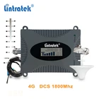 Усилитель сигнала 4G LTE GSM 1800 МГц Сотовый усилитель 4G мобильный ретранслятор сигнала DCS 1800 МГц Ретранслятор ЖК-дисплей 65 дБ полоса 3