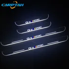 CARPTAH отделкой педаль автомобиля внешние Запчасти светодиодный порога Накладка путь динамический поток светильник для Audi Q3 2013 2014 2015