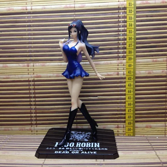 17 см одна деталь аниме Нико Робин синий купальник Ver Фигурки ПВХ детская
