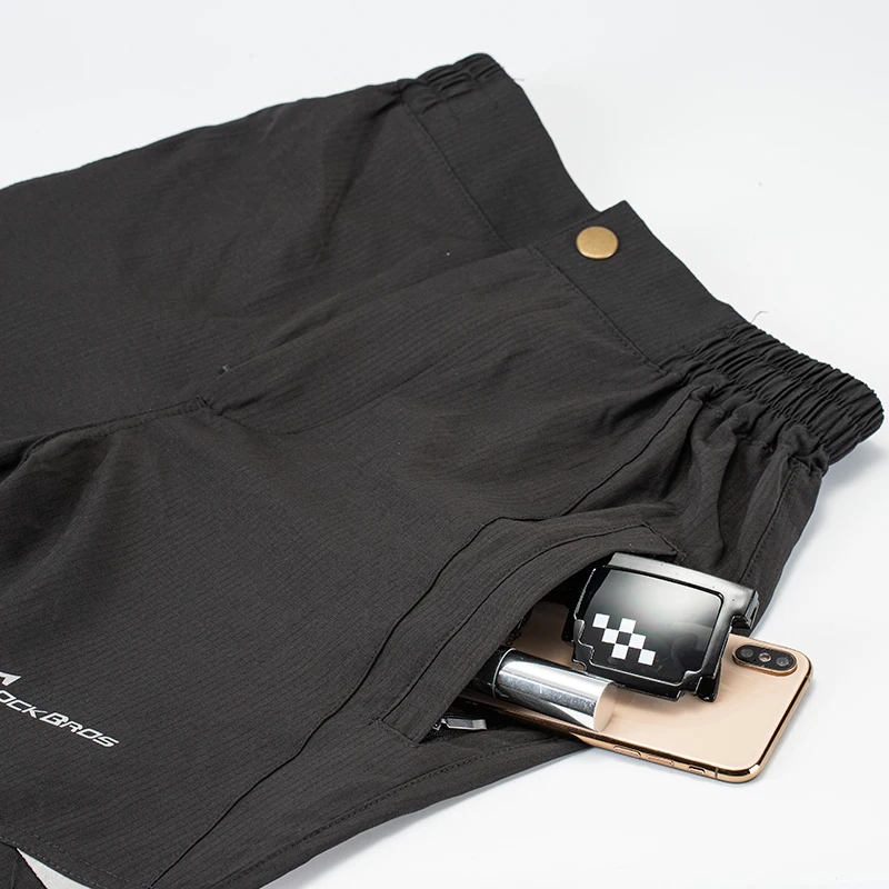 Велосипедные штаны ROCKBROS уличные спортивные длинные брюки для бега походов