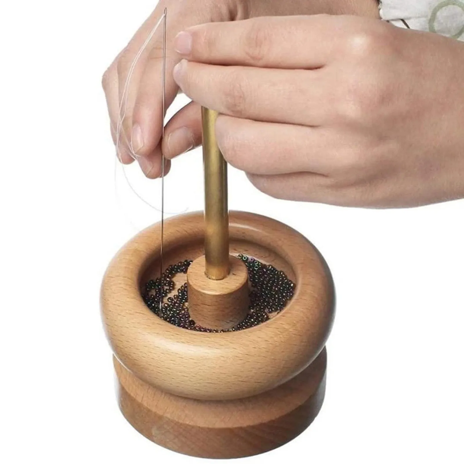 

Инструменты для изготовления ювелирных изделий своими руками, деревянные искусственные изогнутые иглы для вращения и погрузки бусин, инст...