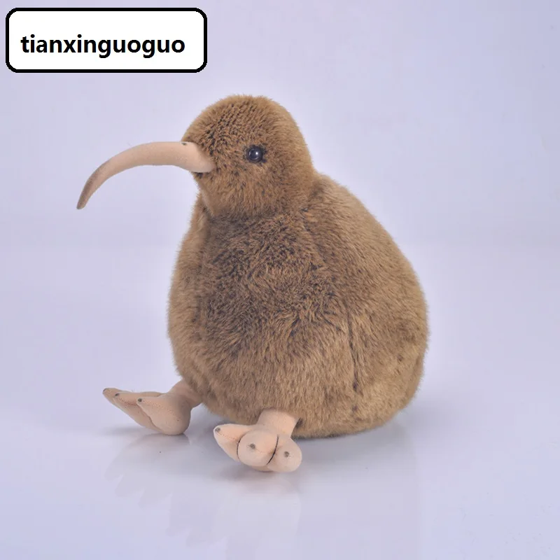 Новая модель коричневая птица киви плюшевая игрушка высокое качество кукла
