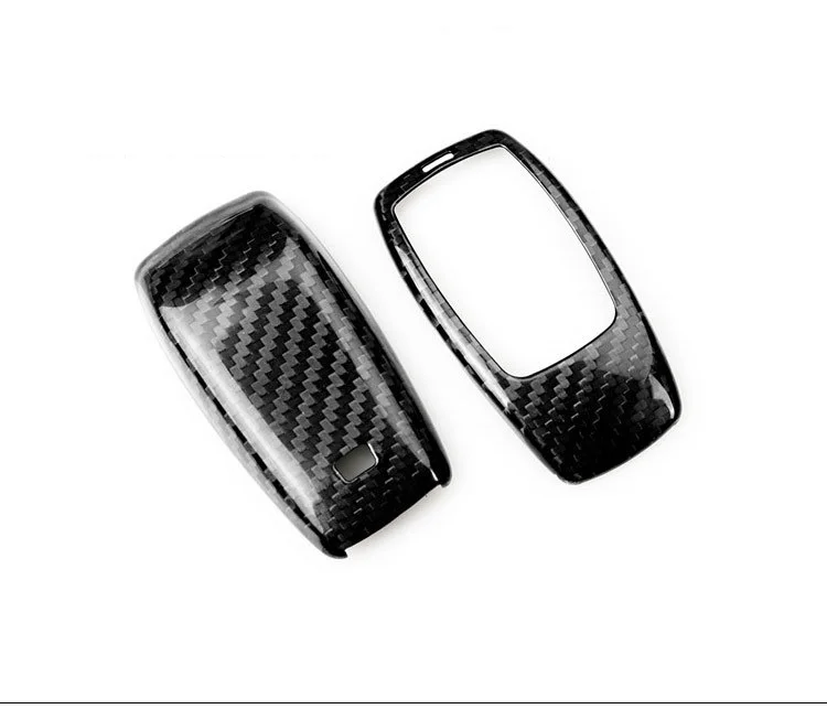 Чехол для автомобильного ключа из углеродного волокна Mercedes Benz New E Class E200 E260 E300 E320