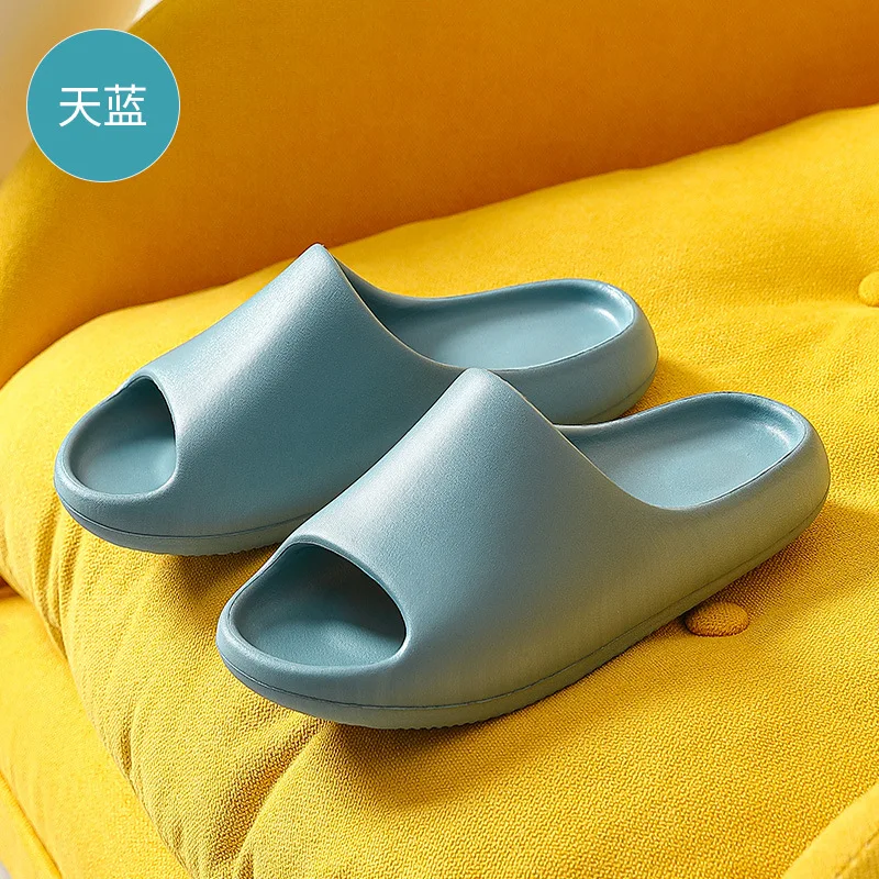 

CEVABULE Thick-soled Slippers for Men Couples with Thick Soft Soles Wear Eva Slippers for Men GYB-LT-2148