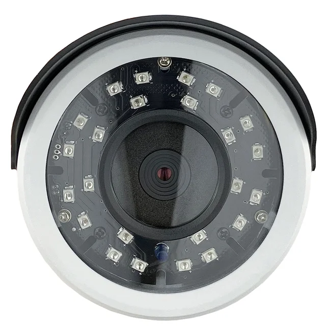 4MP H.265 IP Металлическая Цилиндрическая камера видеонаблюдения на открытом воздухе