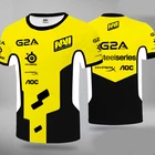 Летняя футболка для игры CSGO Pro, новая уличная униформа для игроков, мужская и женская футболка, Топы, Джерси, футболка для киберспорта