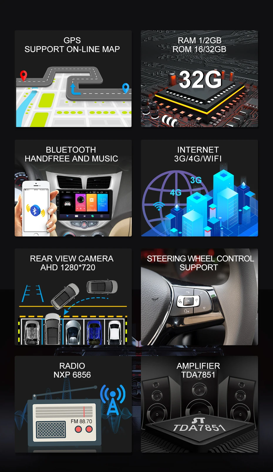 ISUDAR Автомагнитола для hyundai/Solaris/Verna/Accent 2 din Android 9 Авторадио Мультимедиа gps ram 2 Гб rom 32 ГБ USB DVR AHD камера