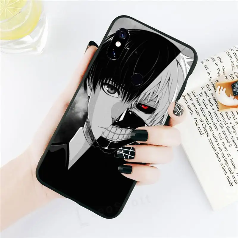 

Japan anime Tokyo Ghoul Phone Case For Xiaomi Redmi note 7 8 9 t k30 max3 9 s 10 pro lite