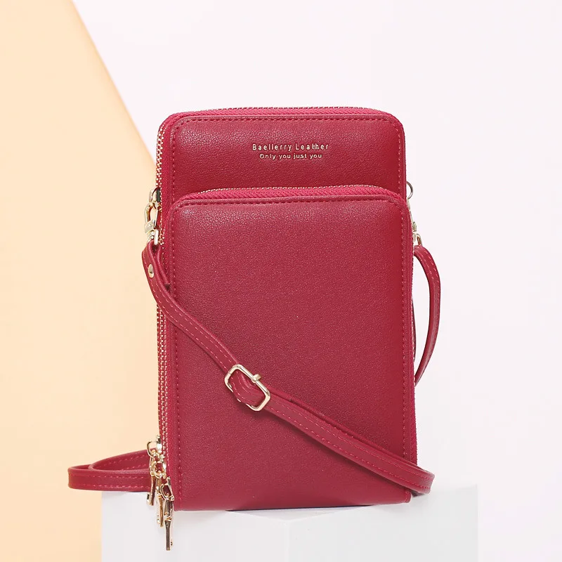 Популярный женский брендовый кошелек для мобильного телефона большие держатели