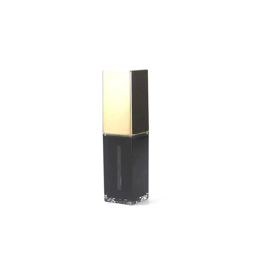 

Square lip gloss tube with gold cap 5ml