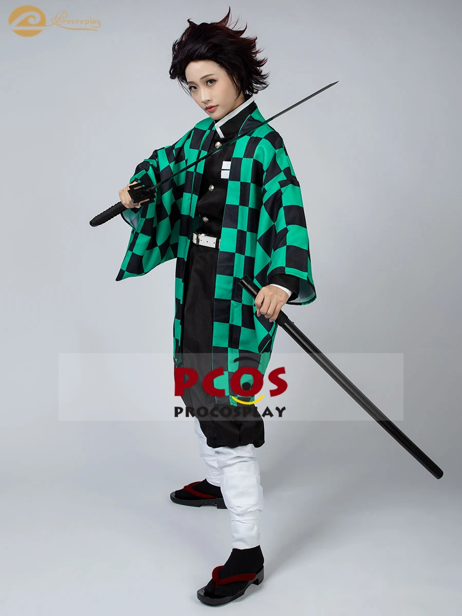 Demon Slayer Kamado Tanjirou Cosplay Costume Halloween Xmas Outfits mp005092 | Тематическая одежда и униформа