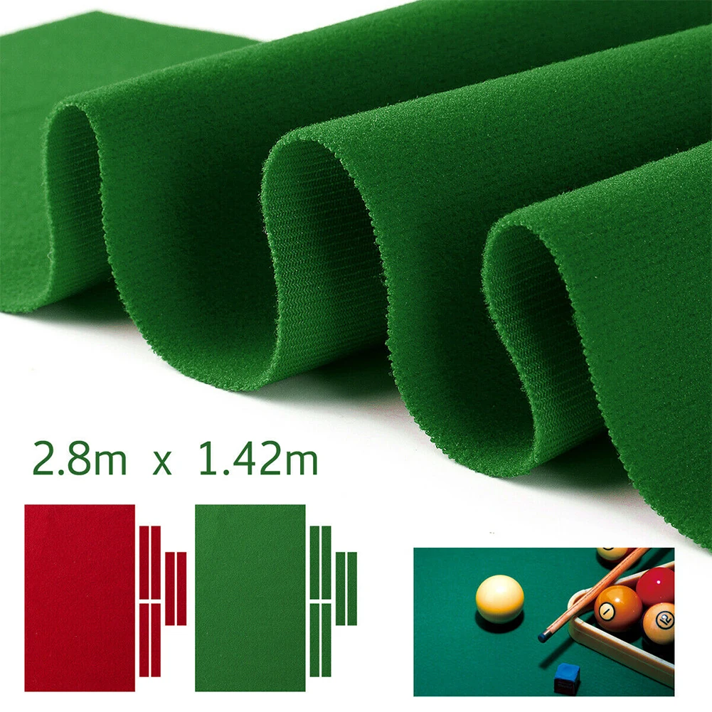

Billiard Pool Solid Professional Club Anti Slip Indoor Accessories Nylon Bar Chinese Style Table Cloth Hotel Durable Sports