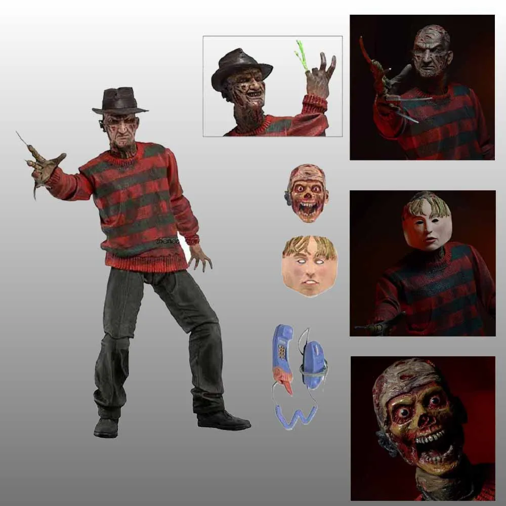 Фигурка экшн NECA A &quotКошмар на улице Вязов&quot Фредди Крюгер 30th из ПВХ